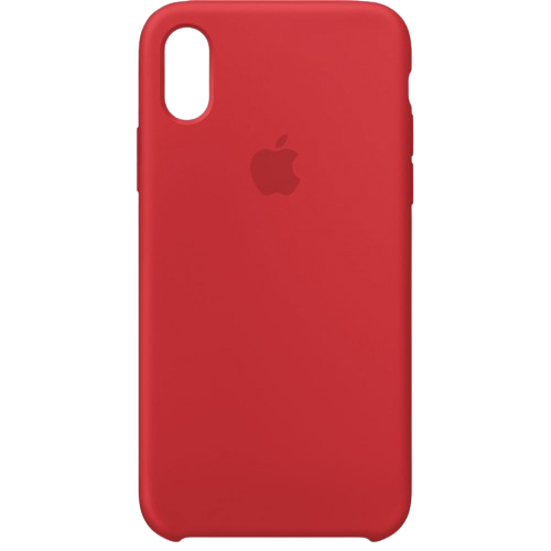 Чохол Apple silicone case iPhone XS Max Red (HC)